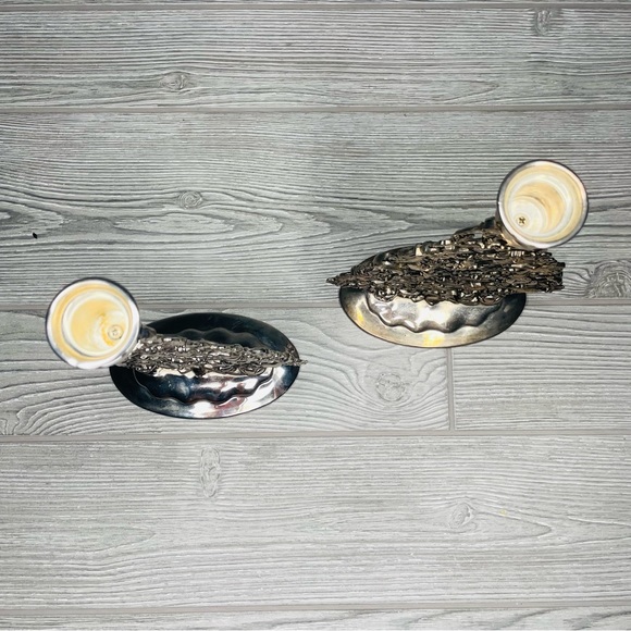 Vintage Christmas Tree Candle holders Christmas Home Decor Christmas Centerpiece - Picture 10 of 12